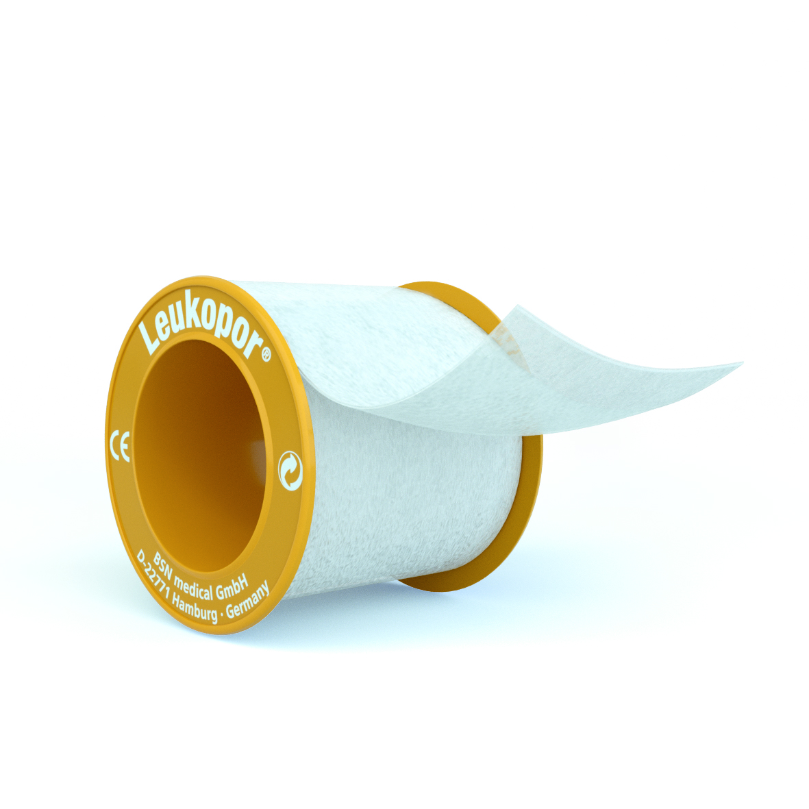 Leukopor® - non-woven - 5 cm x 9,2 m - 1 x 6 st