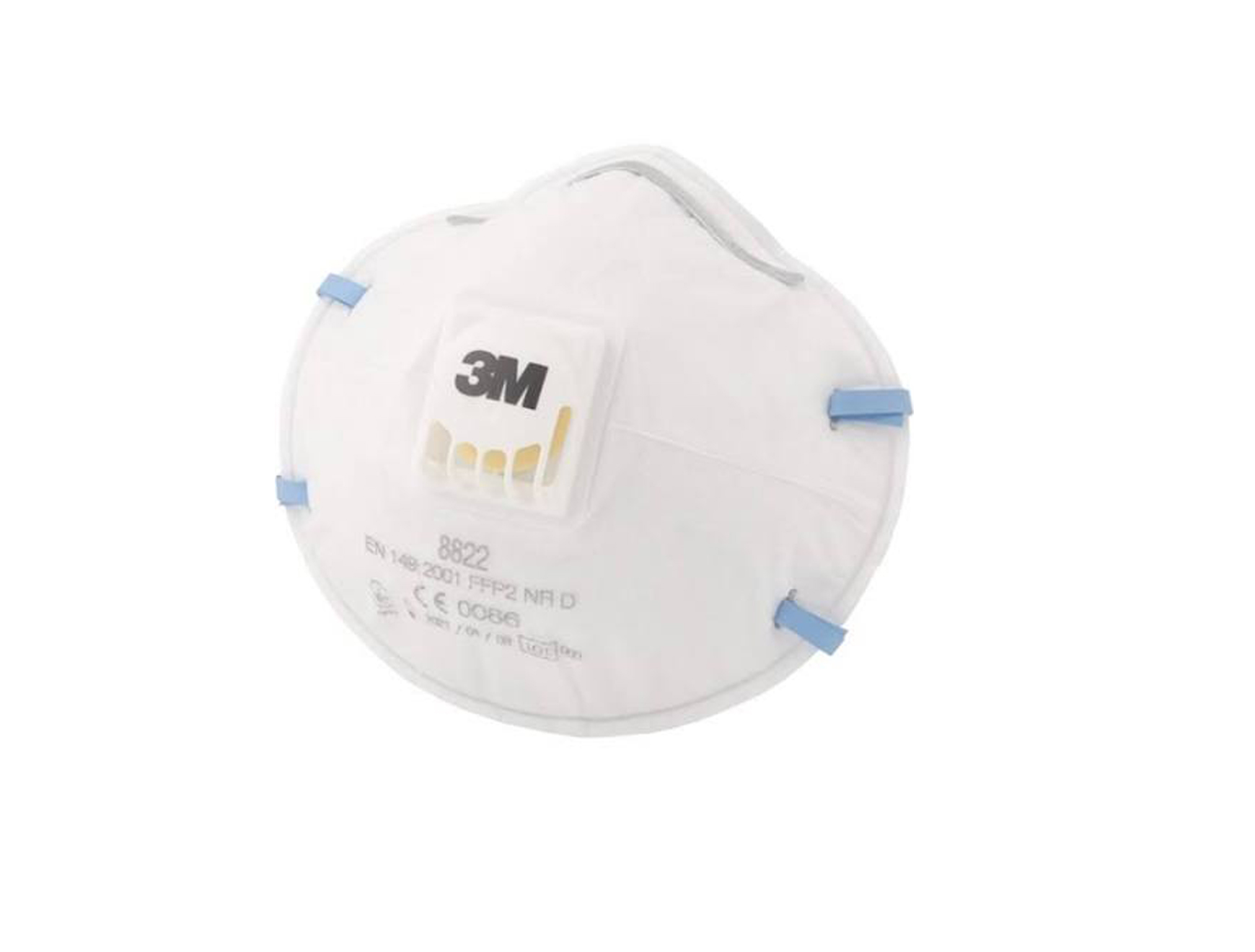 3M™ Aura™ ademhalingsbeschermingsmasker FFP2 - met ventiel - 1 x 10 st