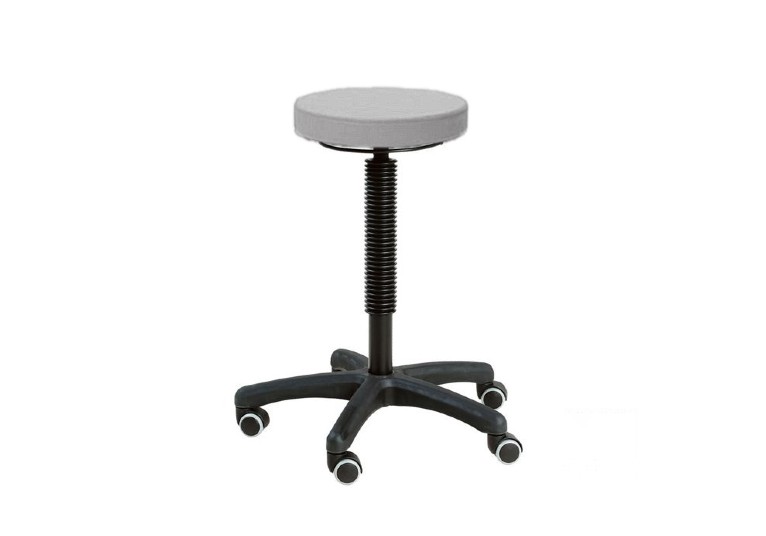 Tabouret met kringbediening - zithoogte 60 - 86 cm - 1 st