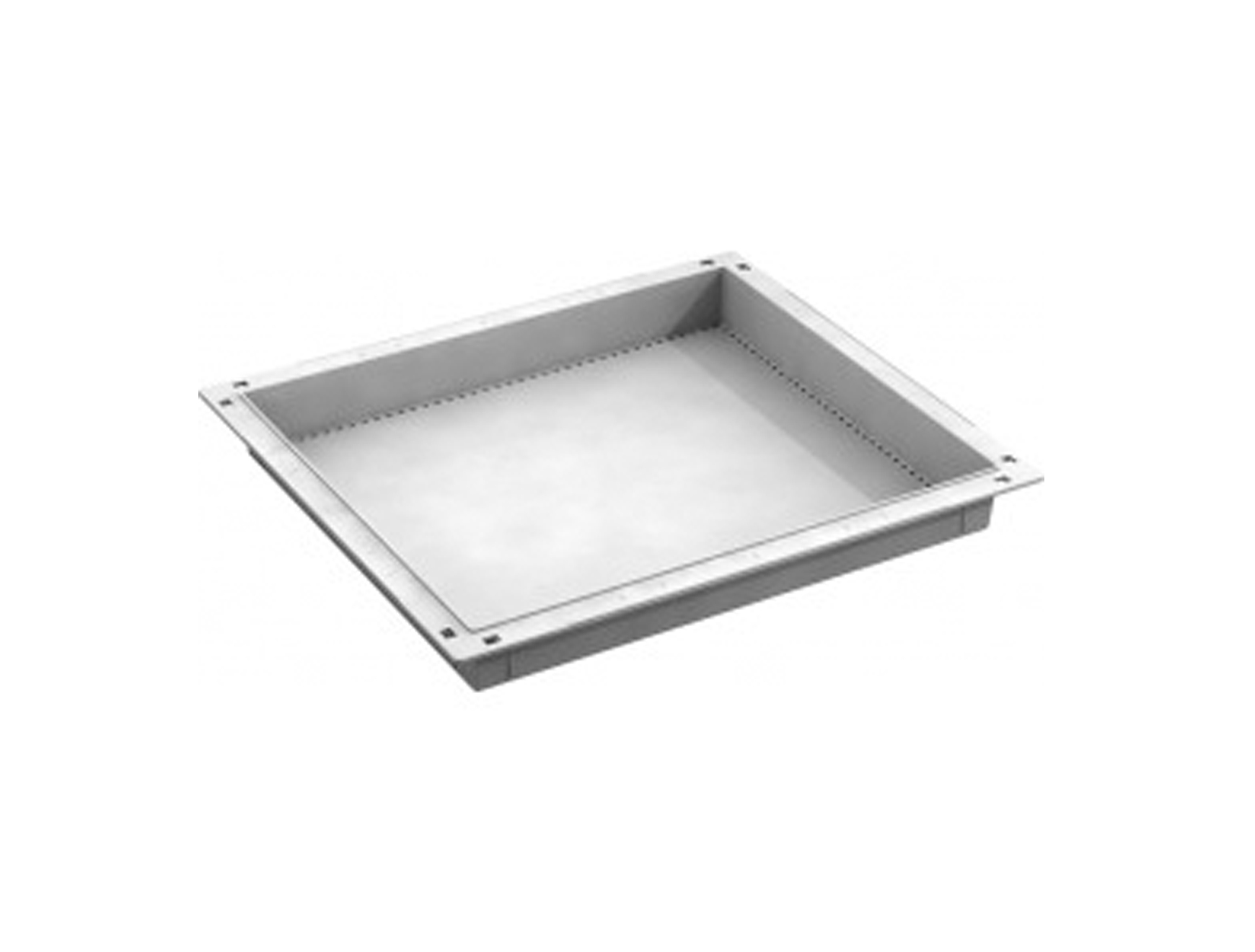 Bac Flex Modul - 45 x 40 x 5 cm - ABS - gris - 1 pc