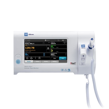 WelchAllyn connex® spot monitor csm 7500 nibp nellcor® spo2 suretemp eu plug