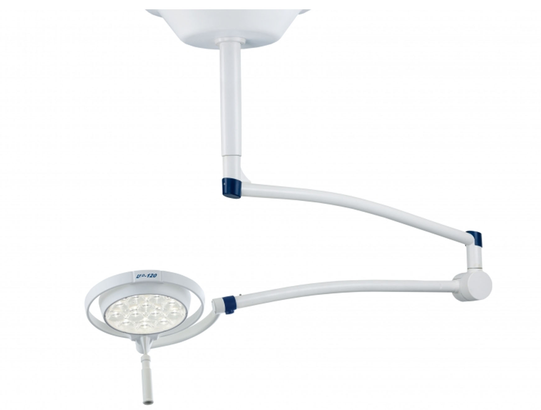 Lampe d'examen LED 120 - fixation au plafond - bras à ressort - anneau d'ancrage exclusif - 1 pc