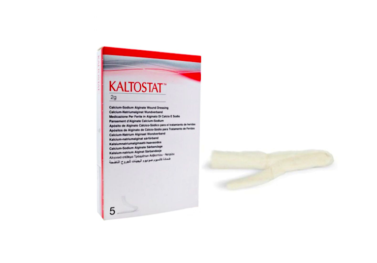 Kaltostat® cavity verband - steriel - 2 gr - wit - 5 st