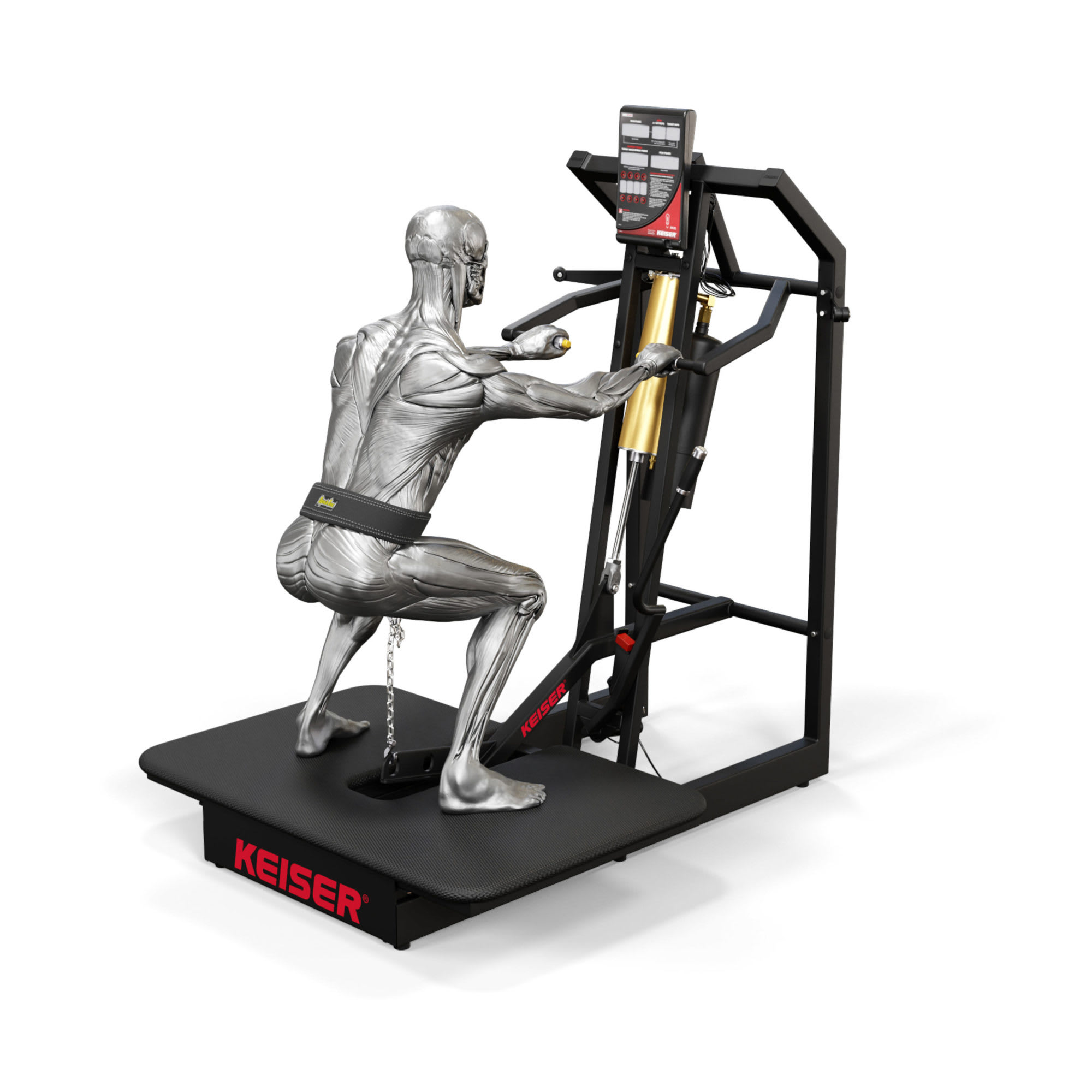 Keiser Air300 Belt Squat