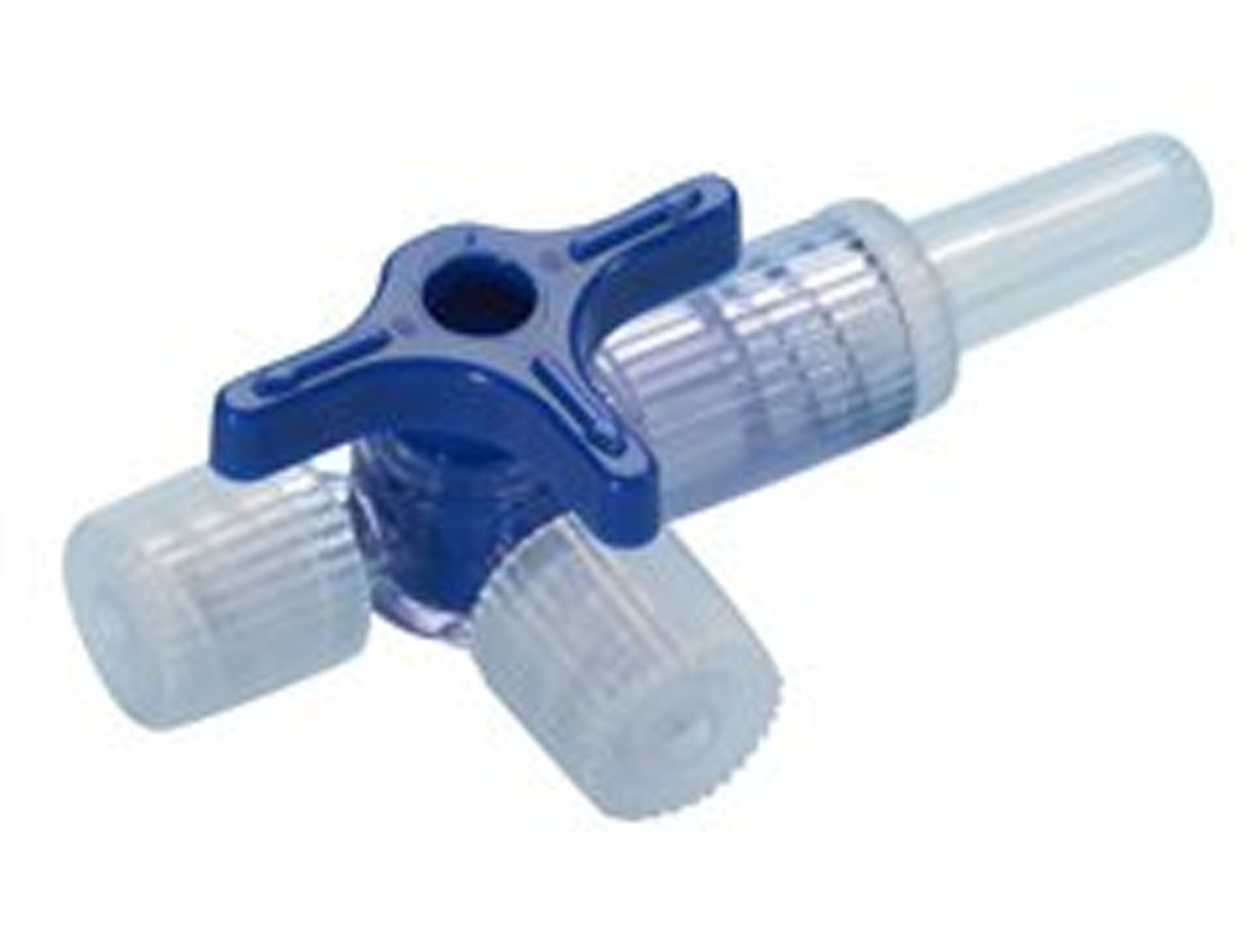 Discofix robinet 3 voies - bleu - stérile - 1 x 50 pcs