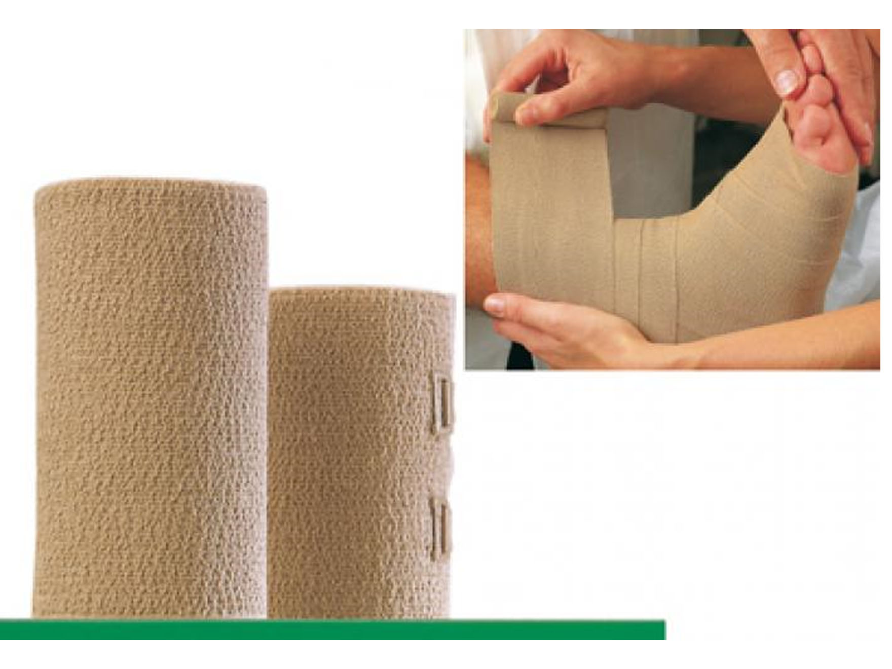 Dauerbinde® K - bande à allongement long - surface texturée - 10 cm x 7 m - 1 pc