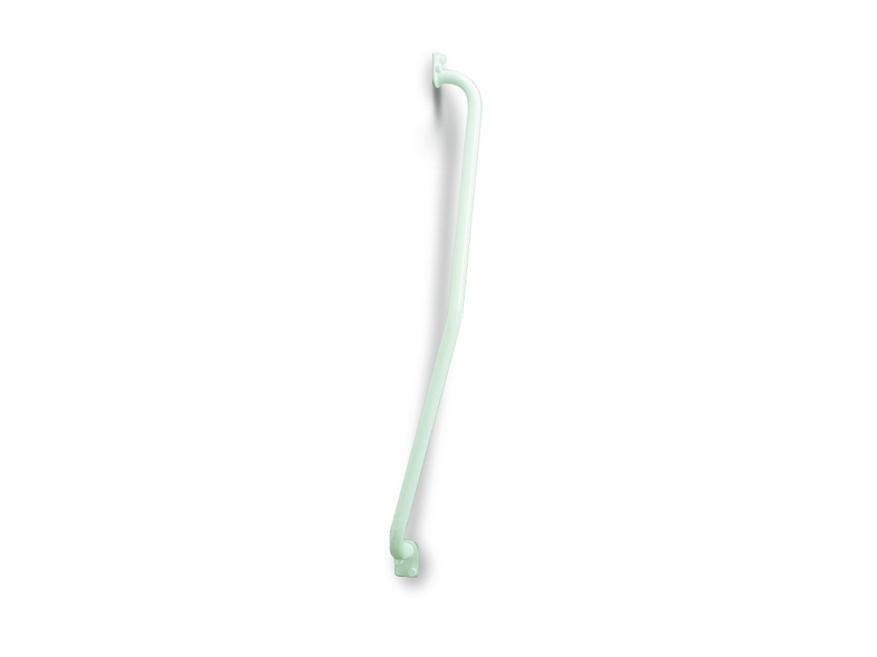 Linido trapspilbeugel - verticale wandbeugel b - rvs/wit - 1 st