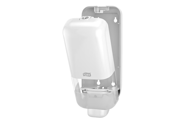 Tork Elevation S4 schuim, vloeibare zeepdispenser - Wit - 278 x 113 x 130 mm - 1 st Tork Elevation S4 schuim, vloeibare zeepdispenser - Wit - 278 x 113 x 130 mm - 1 st