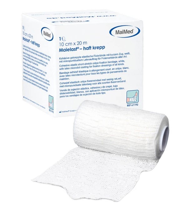 Maielast® haft glatt - cohesieve windel - 10 cm x 20 m - 1 st