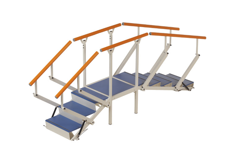 Platform voor rechte modulaire trap
