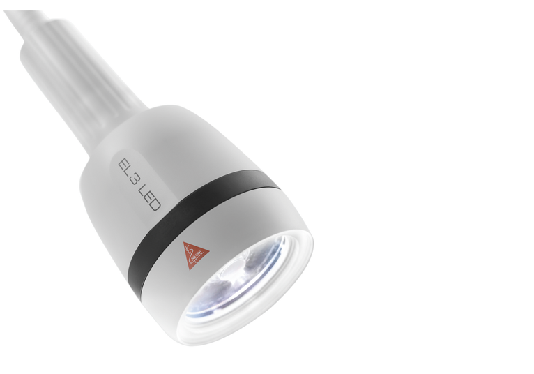 HEINE onderzoekslamp EL3 - LED wandmodel met flexibele stand incl wandbevestiging