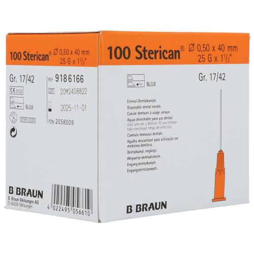 Sterican® dentale naalden