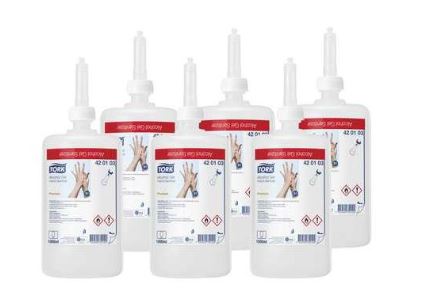 Premium gel hydro-alcoolique - S1 - 6 x 1000 ml