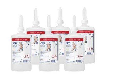 Premium alcoholgel - S1 - 6 x 1000 ml