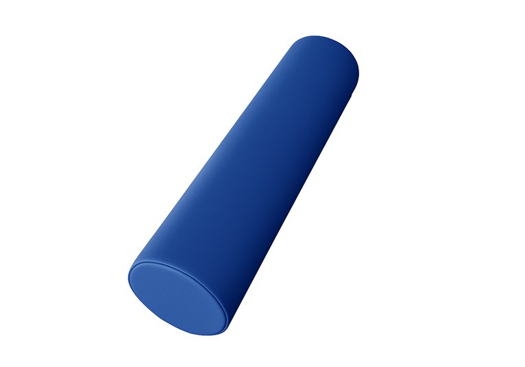 Knierol - 15 x 60 cm - silvertex bekleding - blauw