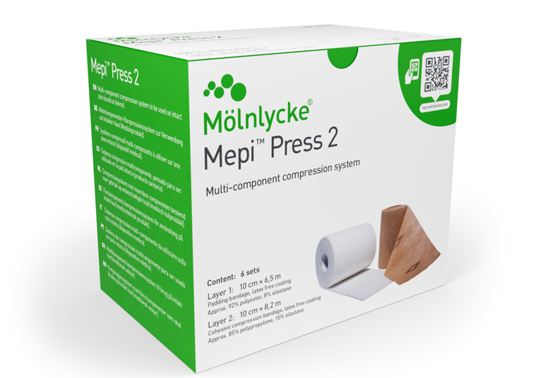 Mepi Press 2 - Système de compression multicomposant - 2 rouleaux