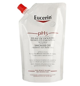 Eucerin pH5 doucheolie - navulling - 400 ml - 1 st