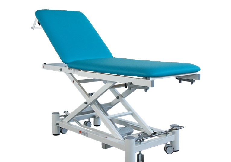 Onderzoekstafel Praxis 2 Elite - hydraulisch in hoogte verstelbaar - Pagode Blue - 1 st