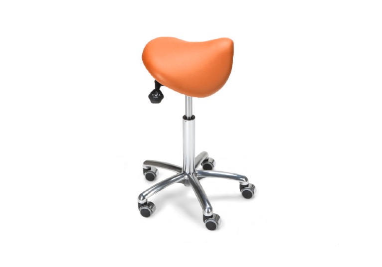 Tabouret Rodeochair met rugleuning - 60 - 86 cm - 1 st
