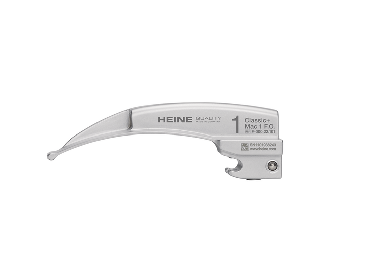 Heine Classic+ F.O MAC 1 laryngoscoopblad - 1 st