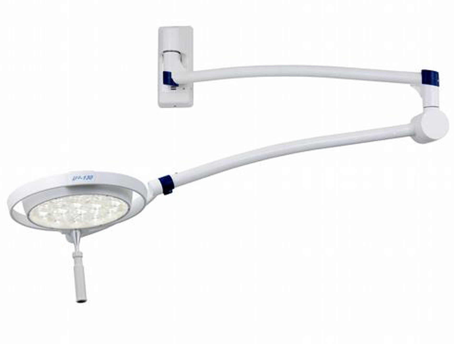 Onderzoekslamp LED 130F - muurbevestiging - veer arm - 1 st