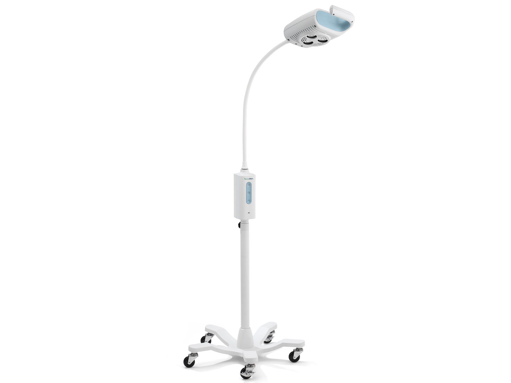 Onderzoekslamp GS600 - LED - op rollend statief - flexibele arm 65 cm  - 1 st