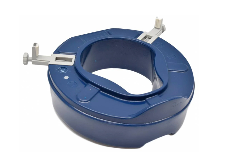 wc verhoger/toiletverhoger in contrastkleur - donkerblauw - 5 cm - 1 st