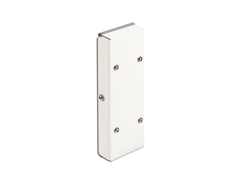 Linido plaque réglage appui rabattable - inox- blanc - 1 pc