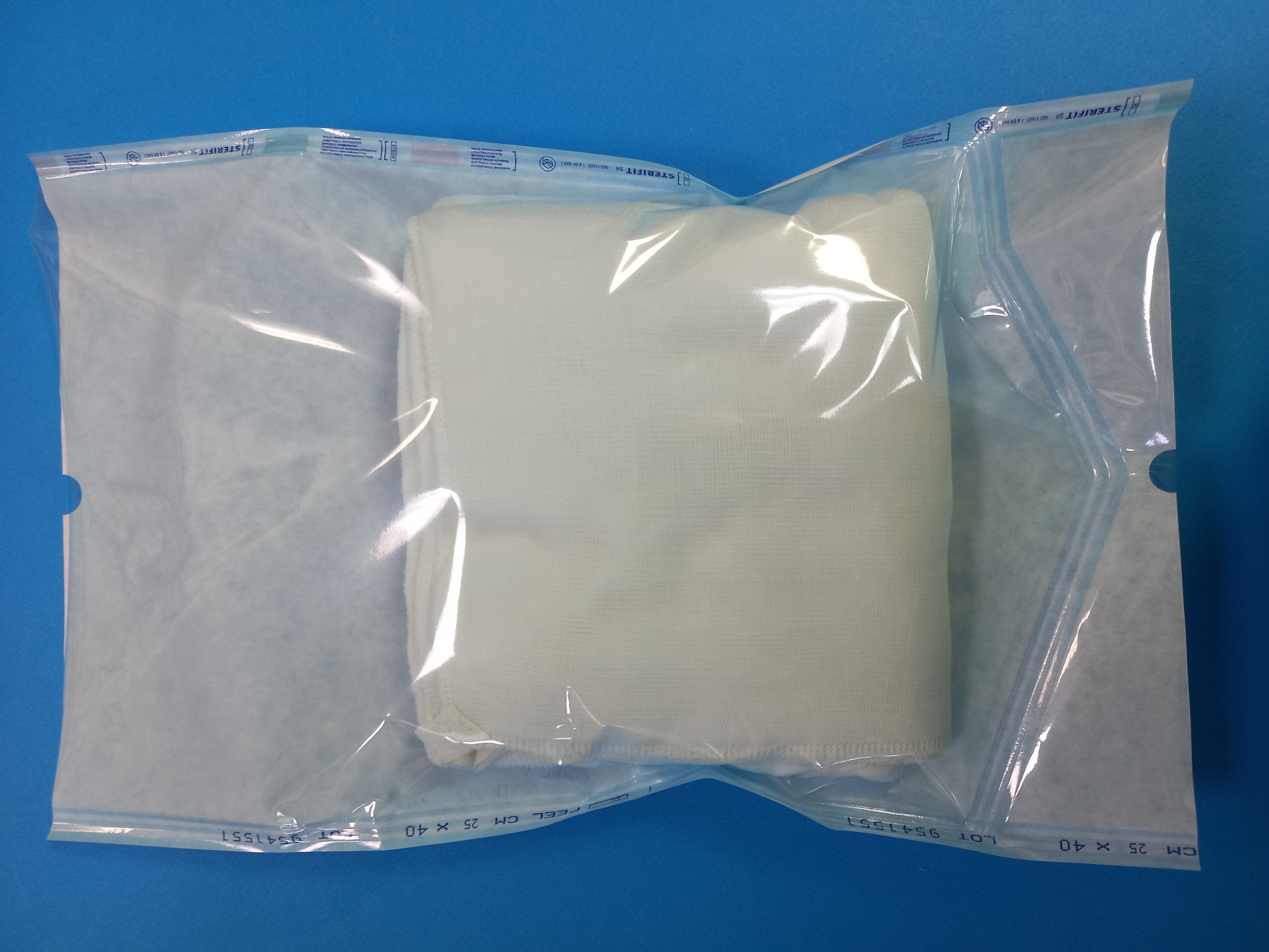 Compresses thoracales - 70 x 75 cm - stérile - 1 x 15 pcs