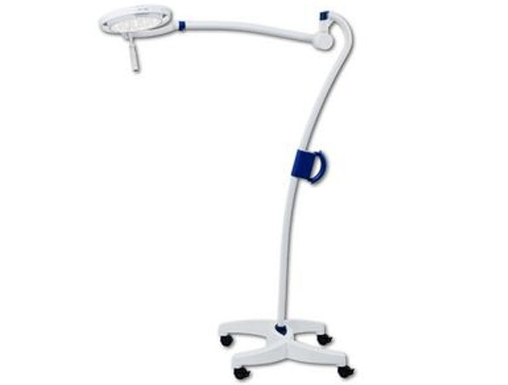 Onderzoekslamp LED 130 - op rollend statief - veer arm - 1 st