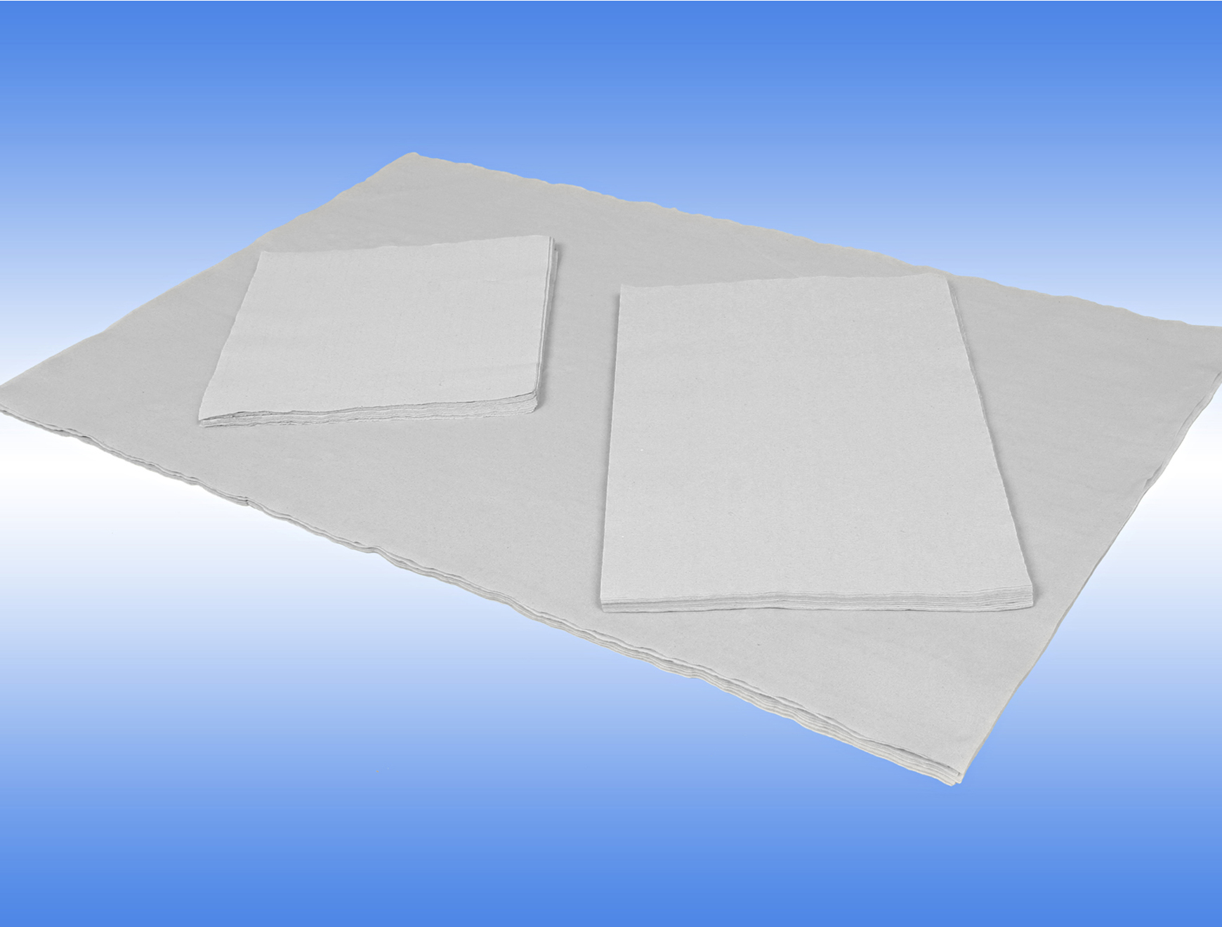 Papier cellulose 40 x 60 cm - non blanchi - 800 feuilles 1 x 5 kg