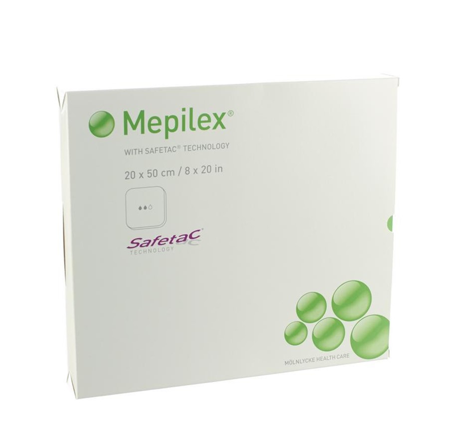 Mepilex® - 20 x 50 cm - steriel - 12 st