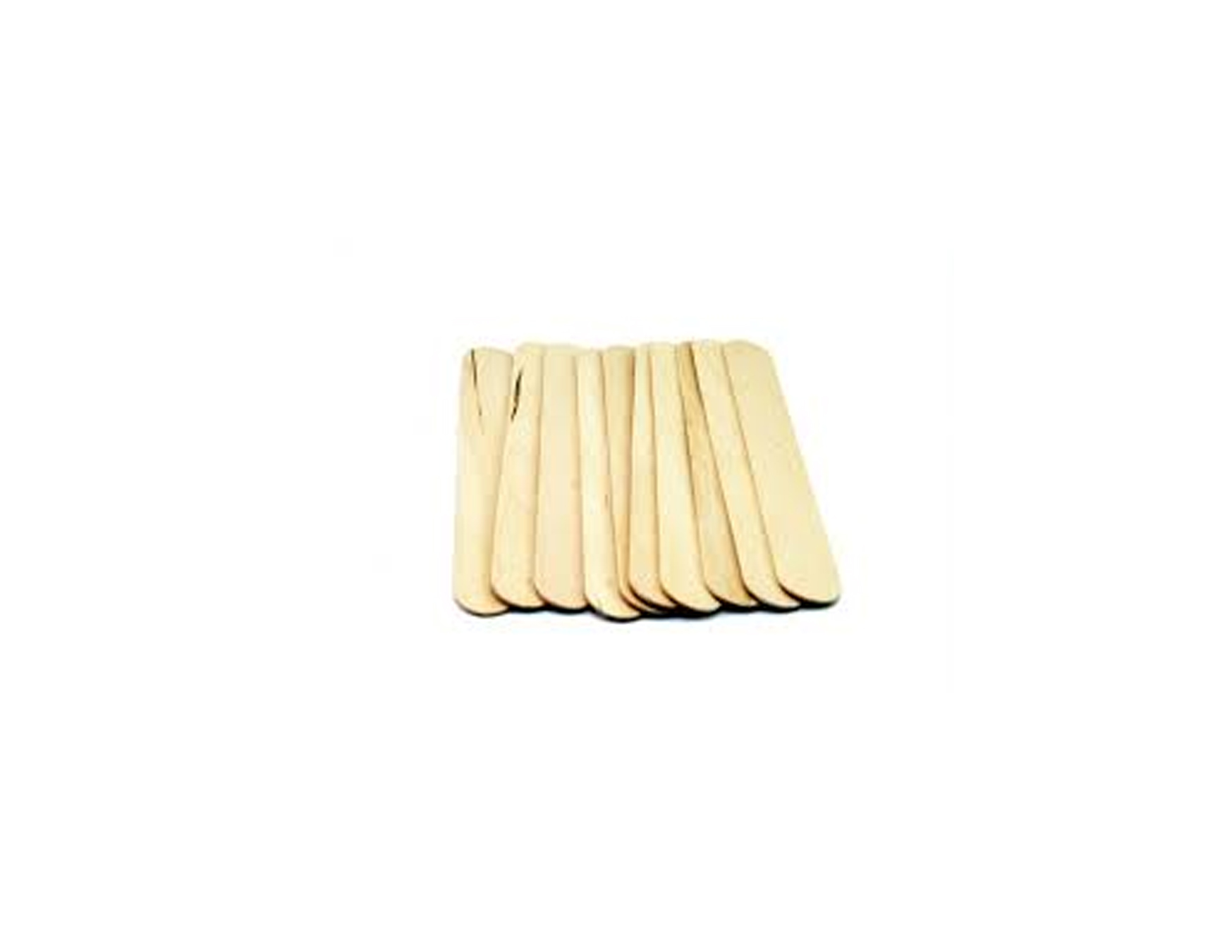 Tongspatels in hout - niet steriel - 1 x 100 st