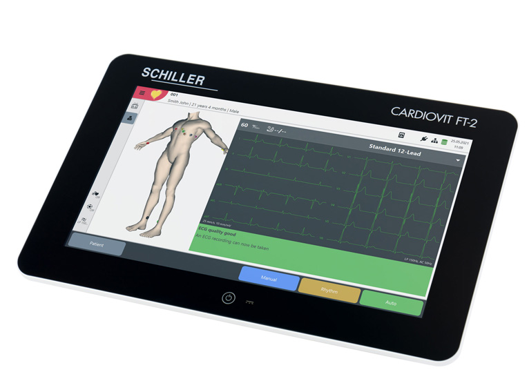 Schiller Cardiovit FT-2 ECG de repos