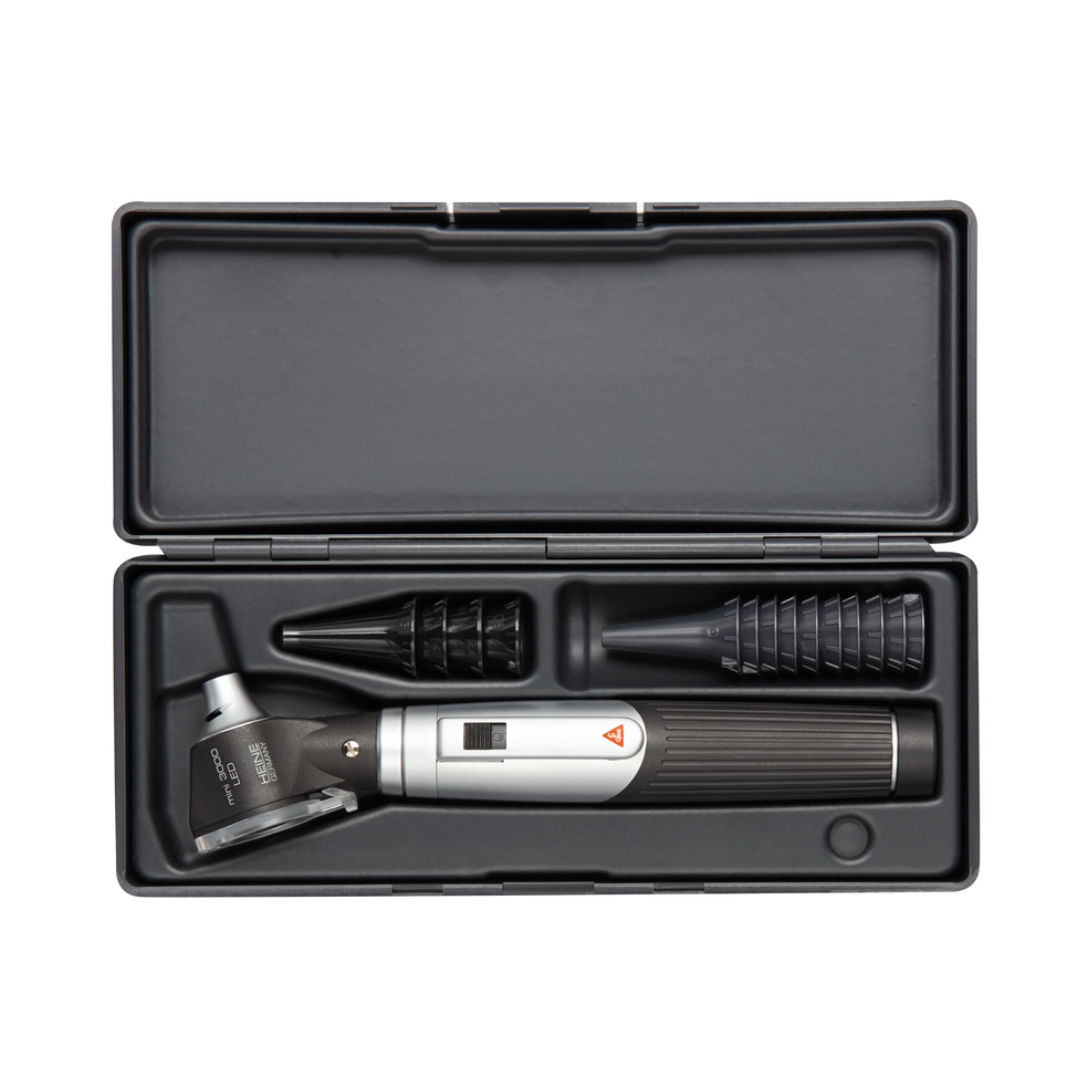 Heine 3000 otoscoopset - led - 2,5 v - met handvat en specula - 1 st