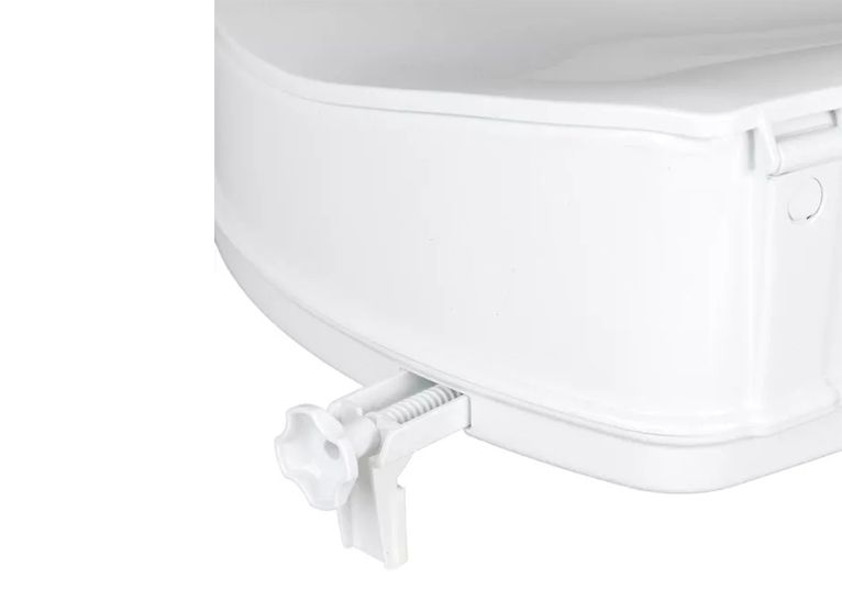 wc verhoger/toiletverhoger Savanah - met deksel - 1 st