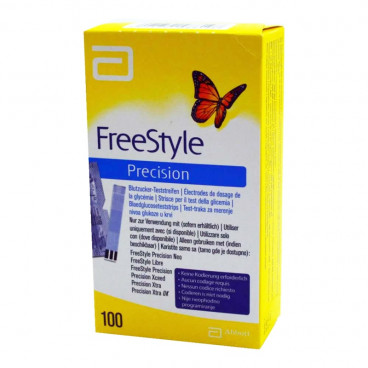 FreeStyle Precision Neo - tigettes de glycémie - emballage individuelles - 1 x 100 pcs