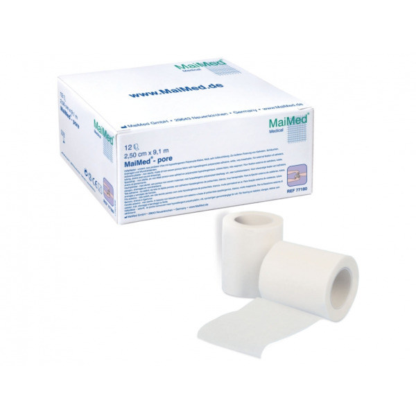 MaiMed®-pore - 2,5 cm x 9,14 m - 1 x 12 st