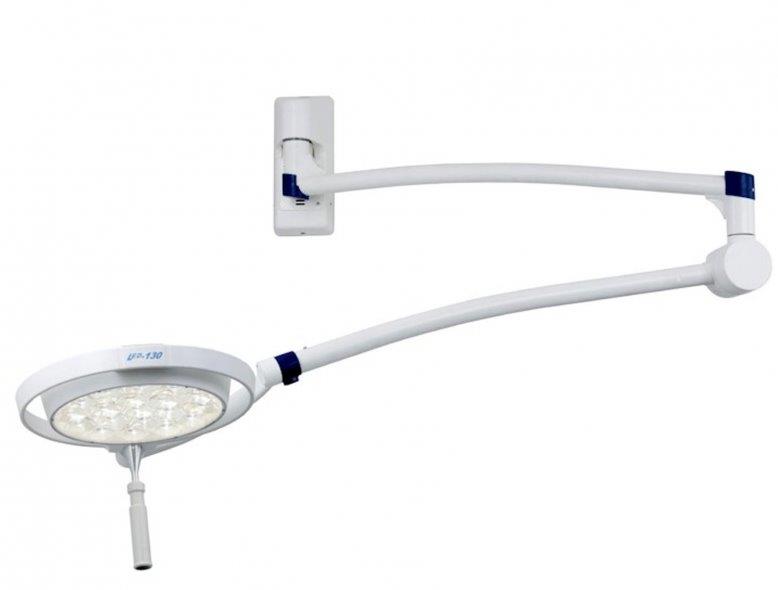 Lampe d'examen LED 120F - fixation murale - bras à ressort - 1 pc