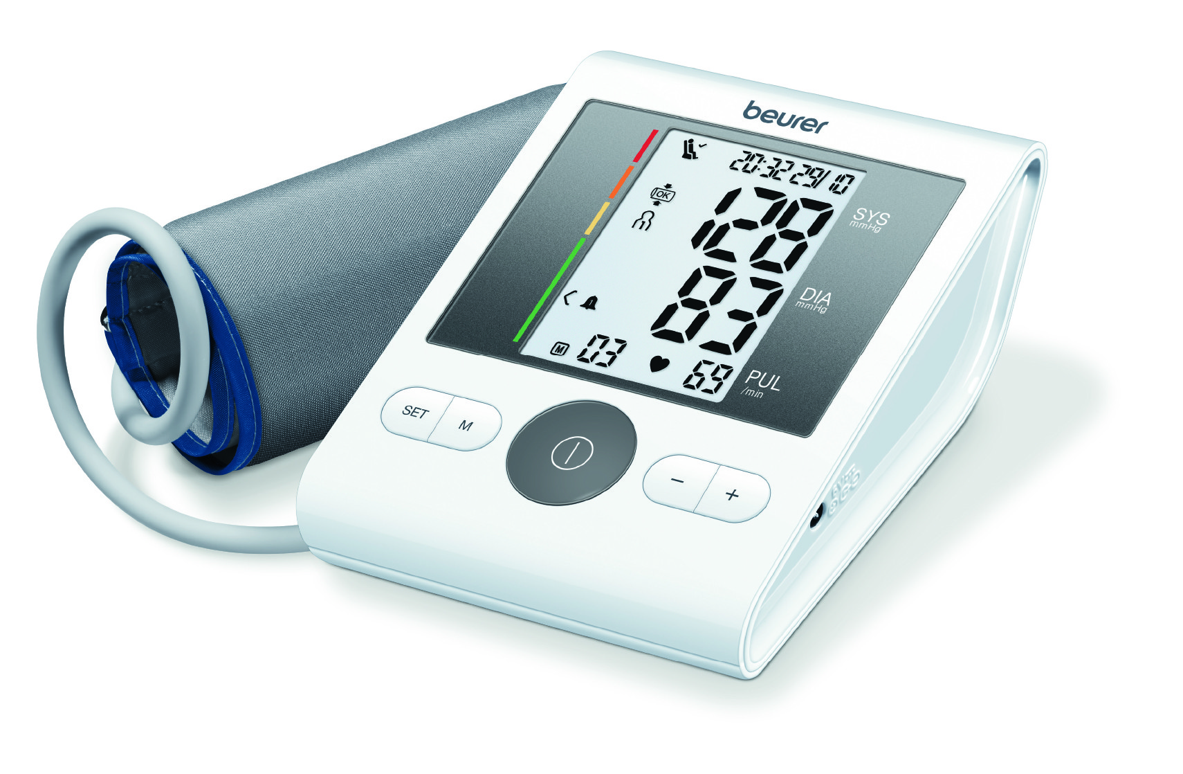 Digitale bloeddrukmeter BM28 - bovenarm - omtrek tot 42 cm - 1 st