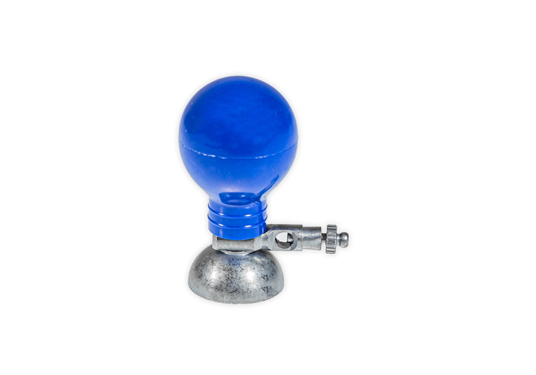 Poire précordiale ECG - adultes - bleu - diamètre 24 mm - 6 pcs