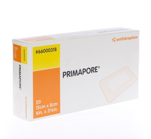 Primapore - 15 x 8 cm - steriel - 1 x 20 st