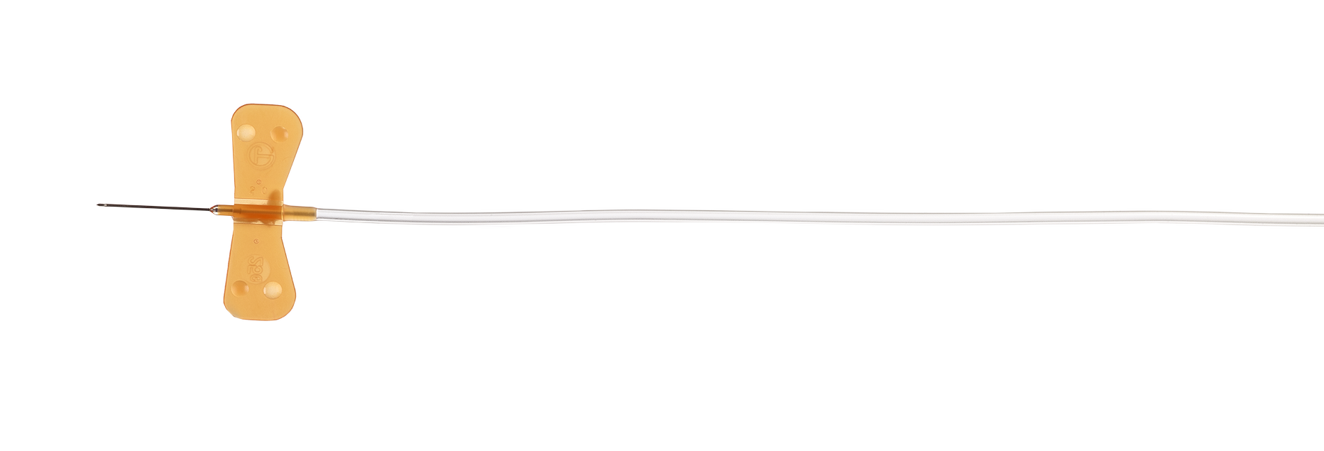 Surflo™ - vleugelnaalden met leiding 30 cm - 25G x 19 mm - oranje - 1 x 50 st