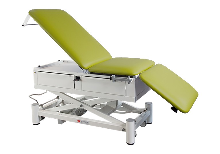 Onderzoekstafel Praxis 3 Comfort Elite - elektrisch in hoogte verstelbaar