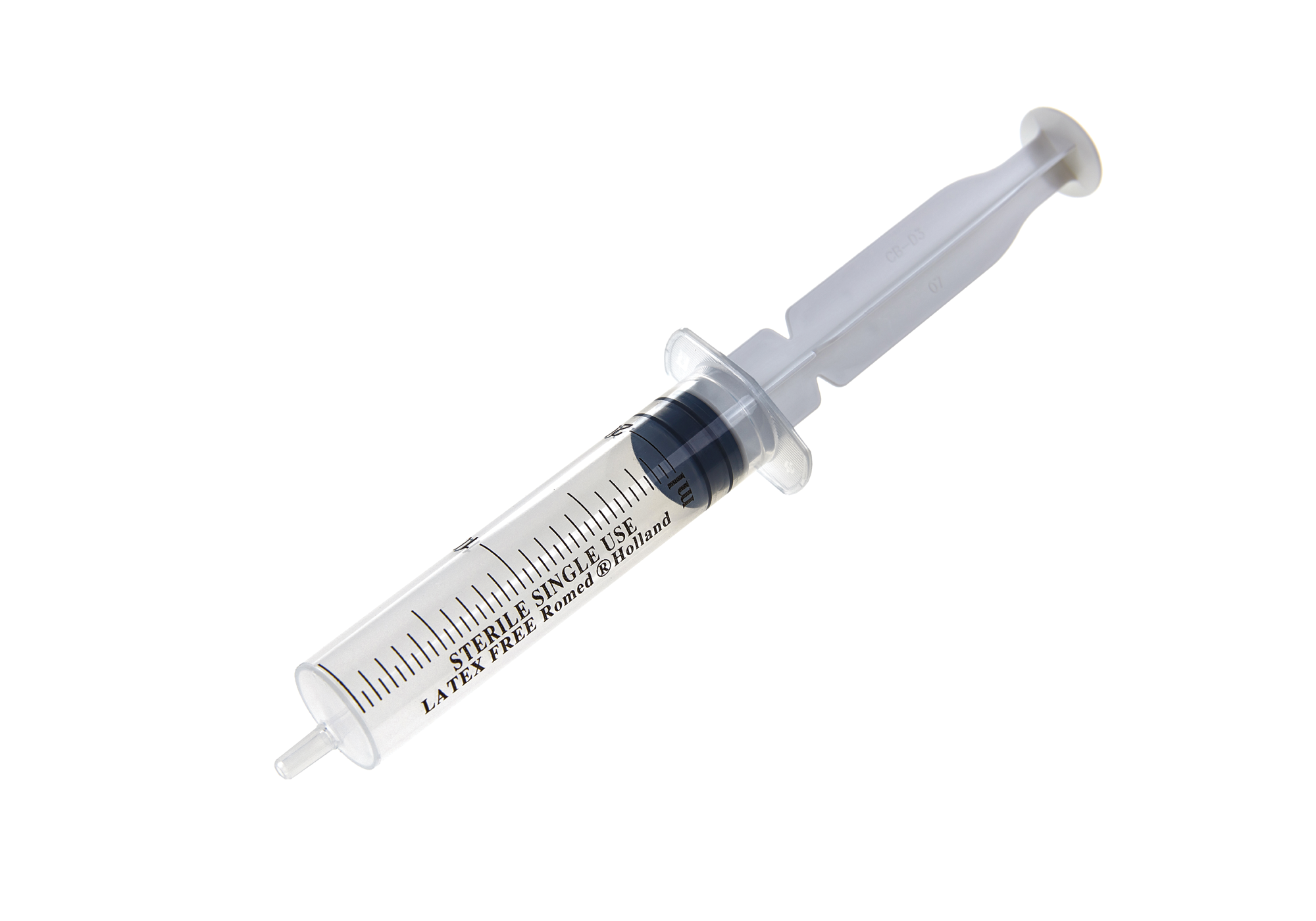 Romed spuiten 20 ml- excentric tip 3-delig - 50 st 