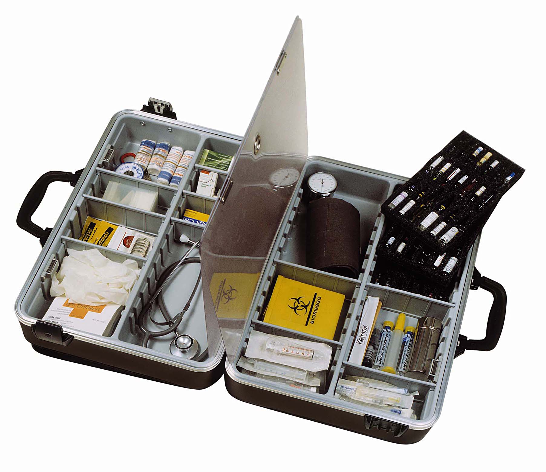 Mallette Bollman Nova trolley - simili cuir - noir - 46 x 18 x 33 cm - 1 pc