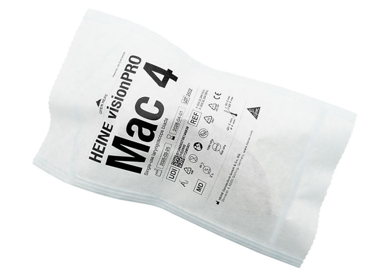 HEINE visionPRO Mac 4 - Single-Use laryngoscoopblad - 10 st