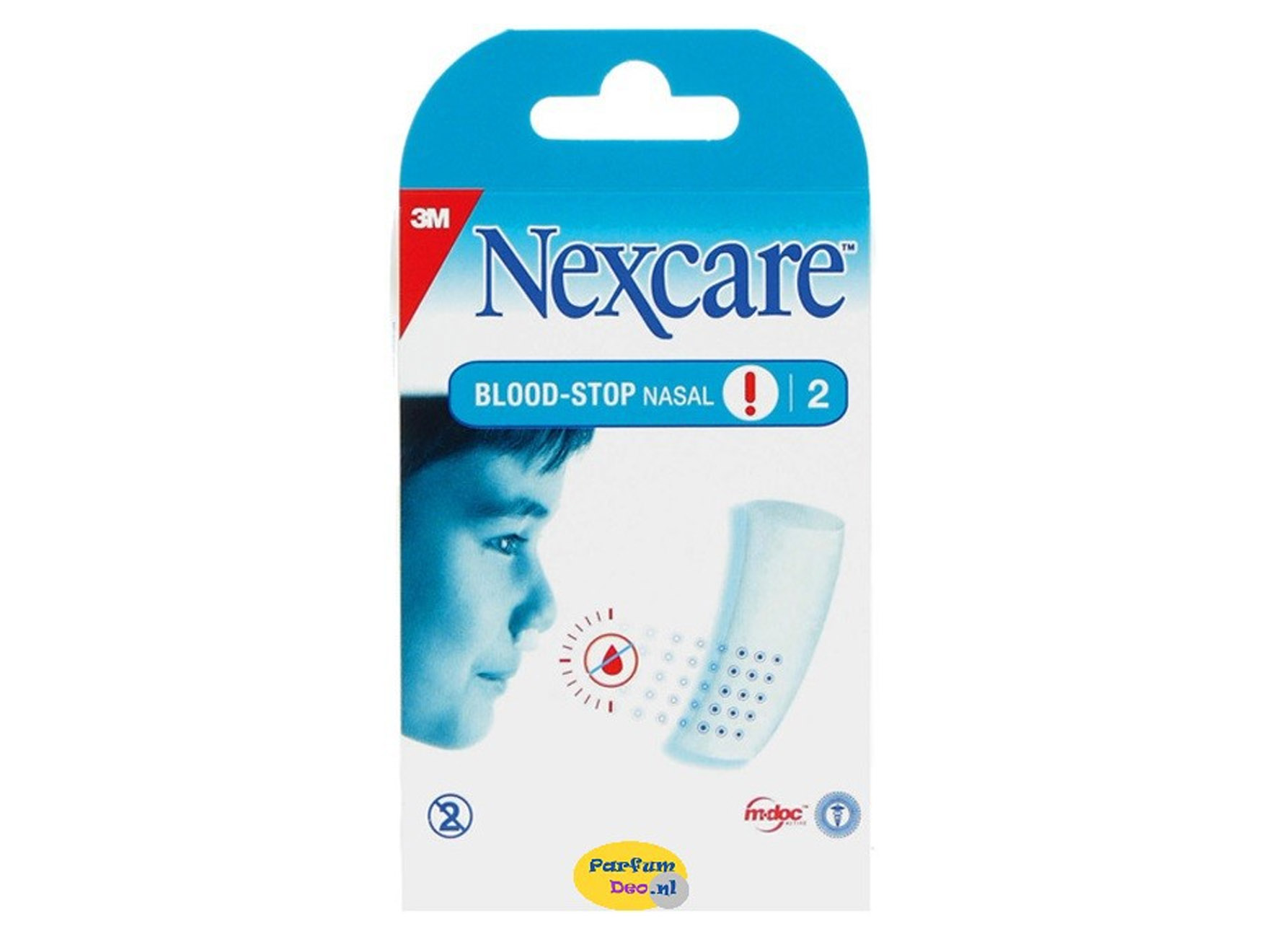 Nexcare™ bloedneus stop - 1 x 6 st