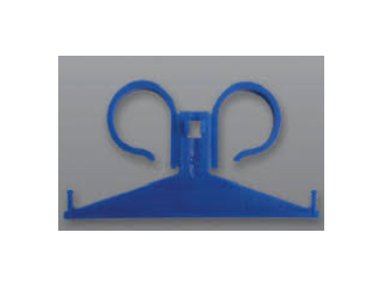 Porte sac à urine - polypropylène - bleu - 1 pc
