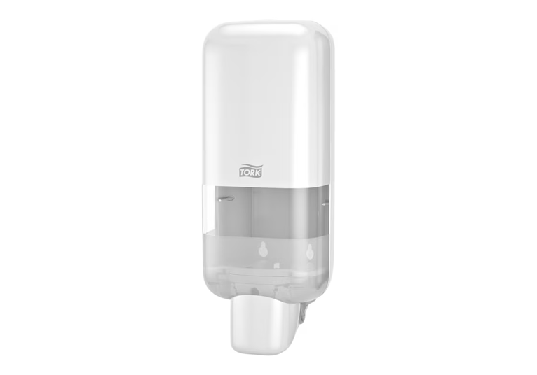 Tork Elevation S4 schuim, vloeibare zeepdispenser - Wit - 278 x 113 x 130 mm - 1 st Tork Elevation S4 schuim, vloeibare zeepdispenser - Wit - 278 x 113 x 130 mm - 1 st